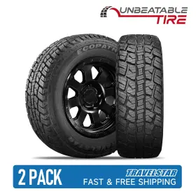 Ll-lt013-a2s Travelstar 2 Pack Ecopath At All Terrain Lt225/75r16 115/112s Light Truck Tires