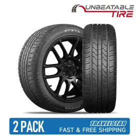 Ll-pcr022-a2b Travelstar Set Of 2 185/65r15 Passenger Car Tires Un99 88h All Season 185 65 15