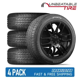 Ll-pcr044-a4b Travelstar Set Of 4 Un99 205/65r16 95h All Season Radial Passenger Car Tires