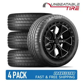 Ll-uhp004a-a4b Travelstar 4 Tires Un33 215/55r17 94v All Season High Performance Passenger