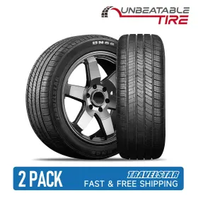 Travcuv003 Travelstar Set Of 2 Un66 225/55r18 98v High Performance Crossover Cuv/suv Tire
