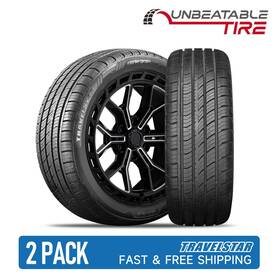 Travelstar Travhp003-a2b Set Of 2 Un33 235/50r17 96v High Performance Passenger Tire 235 50 17