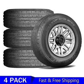 Travht001-a4s Travelstar 4 Tires Ecopath H/t Lt235/80r17 120r 10pr Highway Terrain Light Truck