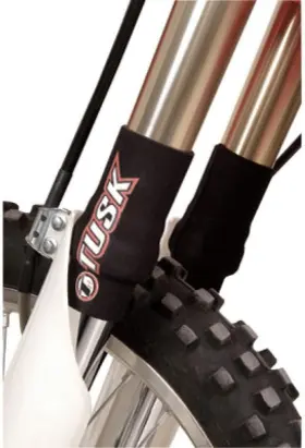 17-8639f98a-1aa872 Tusk Off-road Neoprene Seal Guards 36-43mm Fork Tube Short Black For Kawasaki