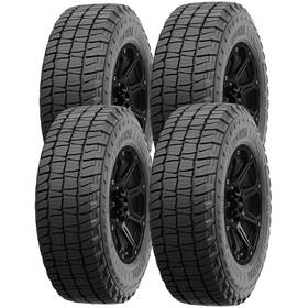 Uniroyal 77451 Qty 4 255/65r17 Laredo At 110t Sl Black Wall Tires