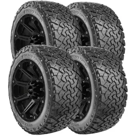 35x15.50r26lt Venom Power Cvpxt12n Qty 4 Terra Hunter X/t 120q Lrf Black Wall Tires