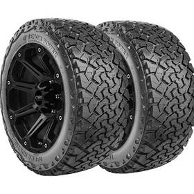 Venom Power Cvpxt22 Qty 2 305/30r26 Terra Hunter X/t 109v Xl Black Wall Tires