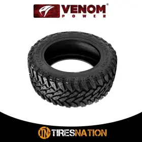Lt33x12.50r17 Venom Power Tvpmt38 1 New Terra Hunter M/t 120q 10ply Tires