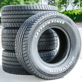 Vpgam35 Venom Power 4 Tires 235/60r15 Grand Am As A/s All Season 98v