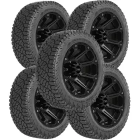Vpthats34 Venom Power Qty 5 235/65r17 Trail Hunter Ats 108h Xl Black Wall Tires