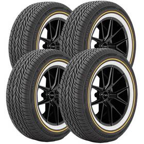 Vogue 03182951 Qty 4 215/70r15 Custom Built Radial 103h Xl Gold/white Tires