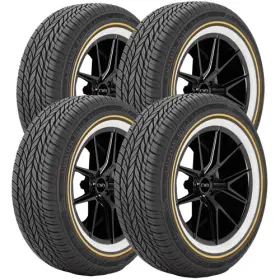 03182951 Vogue Qty 4 215/70r15 Custom Built Radial 103h Xl Gold/white Tires