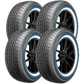 03313241 Vogue Qty 4 305/35r24 Custom Built Radial Xiv 112h Sl Blue/white Tires