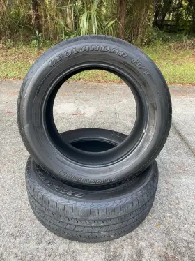 026059s2wr2 Yokohama Two Lightly Used Geolander Tires. Plenty Of Treadwear Left