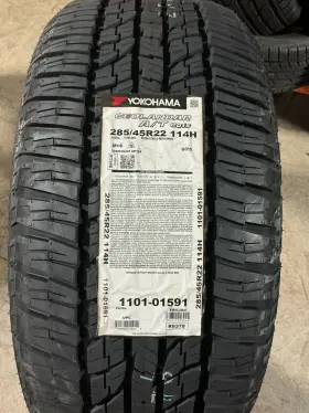 1101-01591 Yokohama 4 New 285 45 22 Geolandar A/t G015 Tires