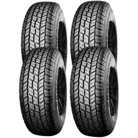 110103101 Yokohama Qty 4 265/70r15 Geolandar G031 110s Sl Black Wall Tires