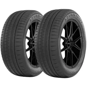 110110792 Yokohama Qty 2 285/40r21 Advan Sport V107 109y Xl Black Wall Tires