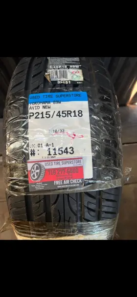 110132151 Yokohama 214/45r18 89w Avid Anvigor