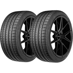 110133805 Yokohama Qty 2 245/45r20 Advan Sport V105 103y Xl Black Wall Tires