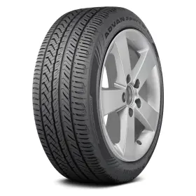 110140569 Yokohama Set Of 4 Tires 275/45r20 V Advan Sport Ev A/s Fuel Efficient