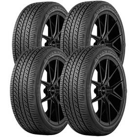 Yokohama 110140651 Qty 4 245/35r19 Advan Sport A/s 93y Xl Black Wall Tires