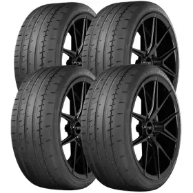 110160150 Yokohama Qty 4 305/30r19 Advan Apex V601 102y Xl Black Wall Tires