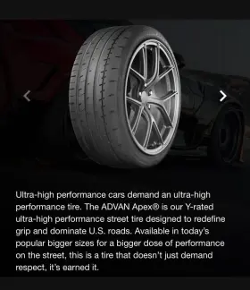 110160151 Yokohama New Eurospec 275/40r19 2 Advan Apex Used For Pics 99.9999%