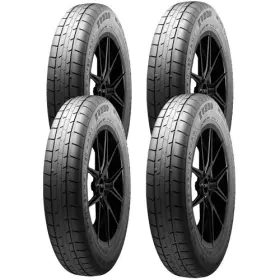 110187019 Yokohama Qty 4 T145/70d17 Temporary Spare Y870 106m Sl Black Wall Tires