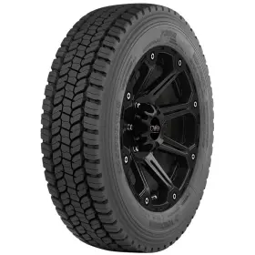 120172010 Yokohama 225/70r19.5 720r 128n Load Range G Black Wall Tire