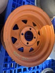 (R21) Scag 484105 12X7 Rim Used. Price: $40.00.