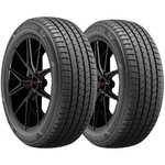 (qty 2) 205/55R17 Bridgestone Ultraweather 91V Sl Black Wall Tires New. Price: $430.98.