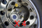(pack Of 4) Crossfire Dual Tire Pressure Equalizer 115 Psi For Truck Rv Trailer New. Price: $336.50.