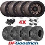 Bronze Fuel 35X12.50R17 All Terrain Tires Wheels Rims Fit Jeep Wrangler Set 4 New. Price: $3595.00.