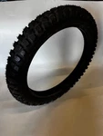 Bridgestone Battlax Adventurecross AX41 Tire 90/100-19 M/c 57Q Front Used. Price: $100.00.