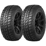 (qty 2) 35X12.50R22LT Crosswind M/t 117Q Load Black Wall Tires New. Price: $502.98.