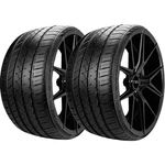 (qty 2) P245/45R21 Lionhart Lh-five 104Y Xl Black Wall Tires New. Price: $286.98.