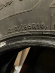 Goodyear Ultra Grip Winter Tires- Like New, Full Tread Used. Price: $250.00.