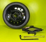 Mini Donut Spare Tire 16" With Jack Kit FITS:2014-2019 Kia Soul,soul Ev New. Price: $152.15.