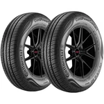 (qty 2) 205/55R17 Continental Powercontact 91V Sl Black Wall Tires New. Price: $255.98.
