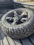 Goodyear Wrangler Duratrac Rt 275/55R20 Tire Used. Price: $1500.00.
