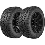 (qty 2) 33X12.50R20LT Delinte DX12 Bandit R/t 123R Lrf Black Wall Tires New. Price: $459.98.