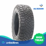 Used Lt 35X11.5R20 Nitto Ridge Grappler 124Q - 18/32. Price: $430.10.