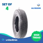 Set Of (4) Used Lt 215/85R16 Deantires Back Country QS-3 Touring H/t 10-12/32. Price: $329.85.