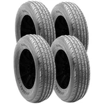 (qty 4) ST215/75R14 Advanta Radial 102/98N Lrc Black Wall Tires New. Price: $401.96.