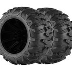 (qty 2) 26X8X14 Efx Motoforce Lrc Black Wall Tires New. Price: $285.98.