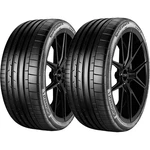 (qty 2) 265/40R19 Continental Sportcontact 102Y Xl Black Wall Tires New. Price: $320.98.