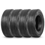 Set 4 ST205/75D15 Trailer Tires 6PLY Load Range Tubeless Replacement New. Price: $264.96.