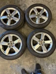 2009-2017 Audi Q5 Oem 19" Wheels Rims Set 235/55R19 Pirelli Tires Used. Price: $850.00.