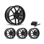 5X114.3 Set Of 17" Rims Black Alloy Wheel Fits 2005-25 Ford Mustang, OER5 Rtx New. Price: $861.72.