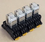 Omron MY4N-D2 Relay 24VDC With 1674C Base 5A 250VAC, Lot Of Used. Price: $32.00.